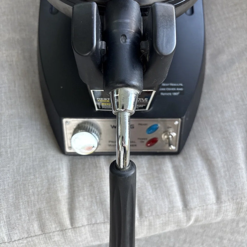 Waring Pro Thick Belgian Stainless Waffle Maker Restaurant Style WWM200BJ Cook